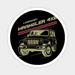 Jeep Wrangler 4xe Jeep car trailcat Magnet